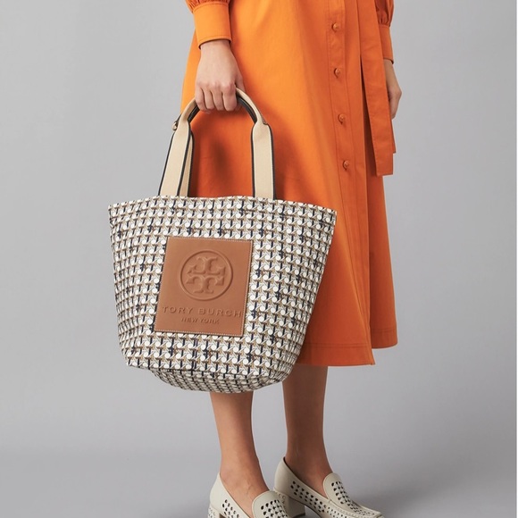 🆕🍀Tory Burch piper gingham small square tote bag/shoulder bag - Picture 10 of 10